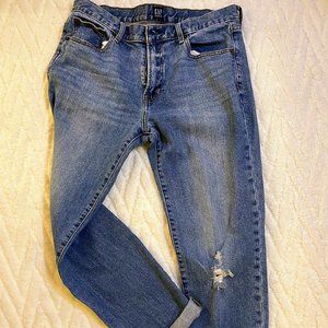 Gap Mid-Rise "Best Girlfriend" Jeans with Washwell